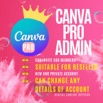 Canva Pro Edu ADMIN Account – Unlimited Design Power for Teams